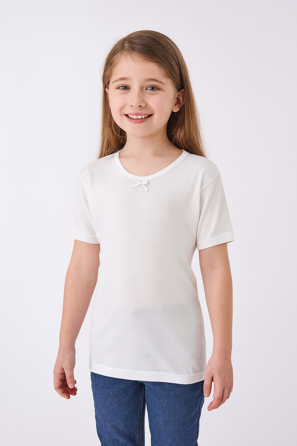 mezza manica bimba cotone estivo