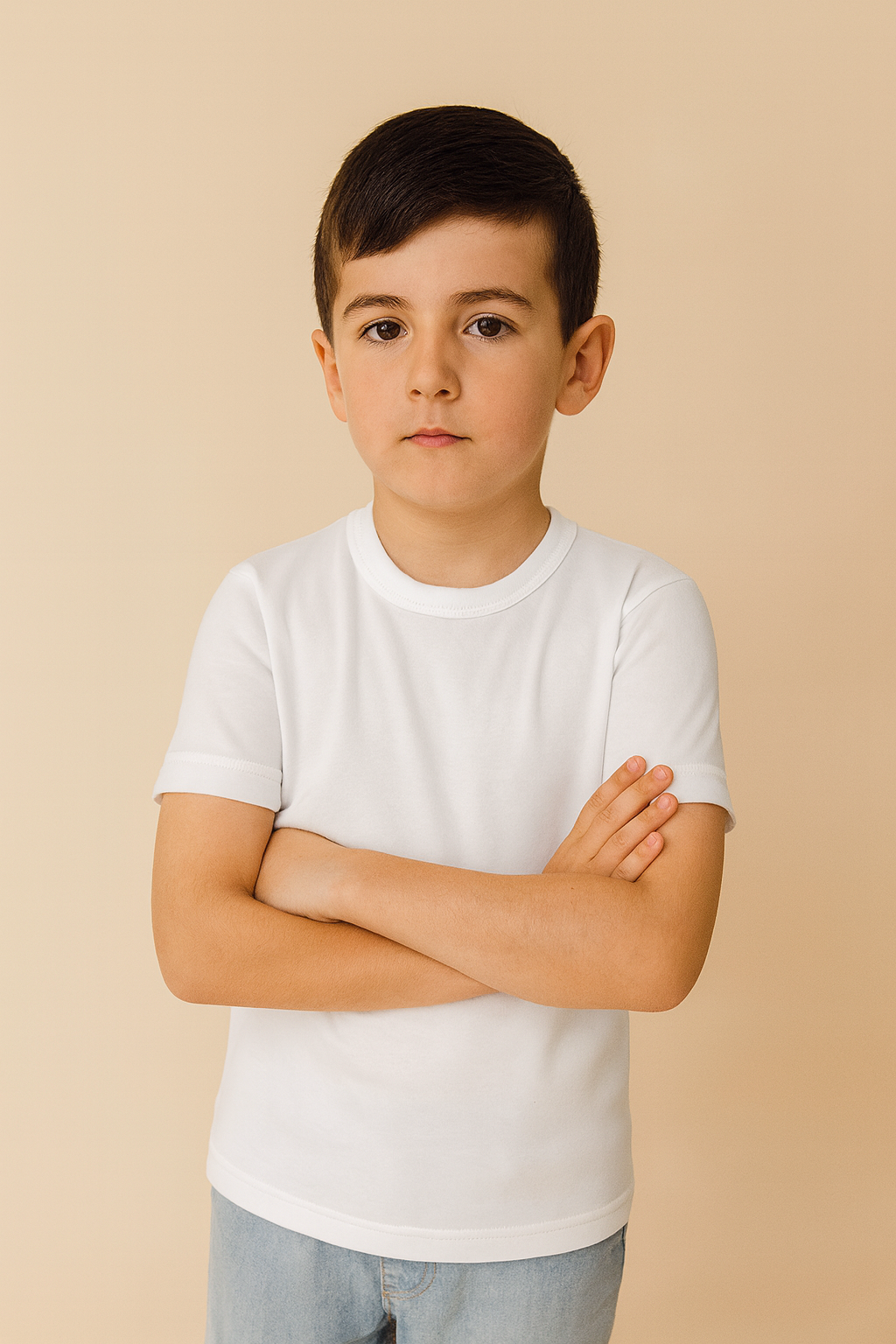 mezza manica bimbo cotone invernale