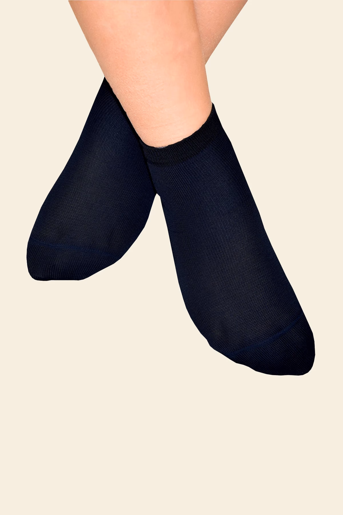 calza corta bimbo blu